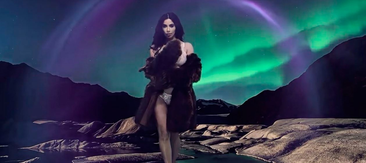 Kim Kardashian West volvió a internet con un revelador calendario