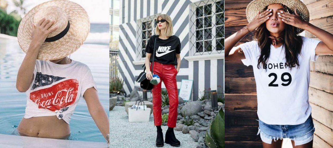 ¡Trend Alert! El poder indiscutible de las Logo T-Shirts