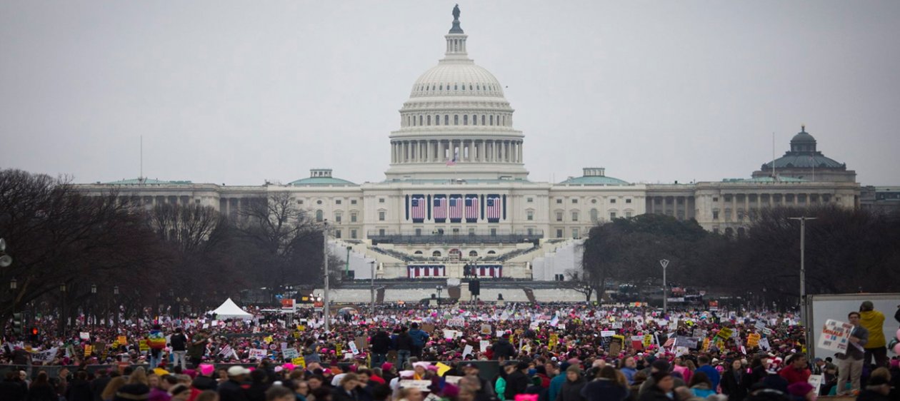 Mujeres de todo el mundo unieron sus voces para marchar por sus derechos