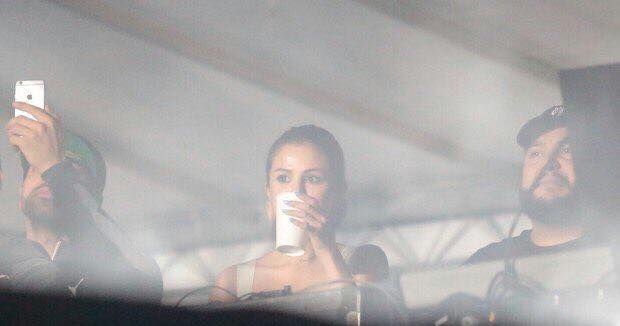 Selena en el Backstage
