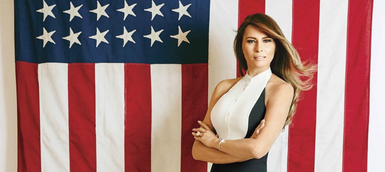 ¡Exclusivo! Este es el primer retrato oficial de Melania Trump