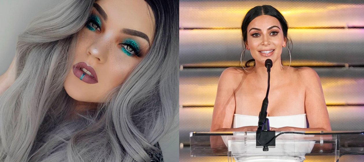 Kim Kardashian y su (accidental) nueva moda en maquillaje
