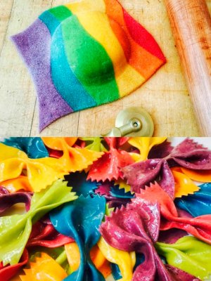 ¡Pasta llena de color! Esta es la chef que llevó esta comida a un siguiente nivel ¡Pasta llena de color! Esta es la chef que llevó esta comida a un siguiente nivel