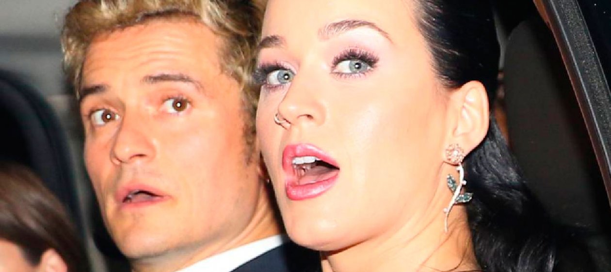 Katy Perry y Orlando Bloom sorprendidos juntos en Praga