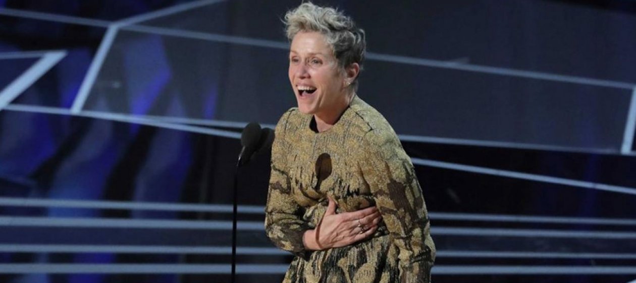 #8M: Que el discurso de Frances McDormand nos inspire siempre