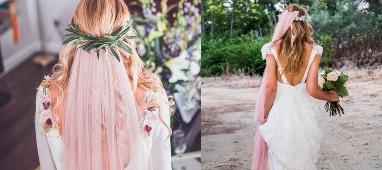 Velos de colores: La última tendencia en looks para novias