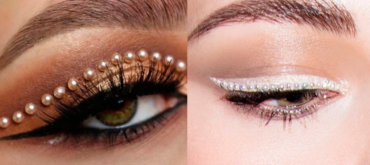 Delineado de perlas, la nueva tendencia en maquillaje