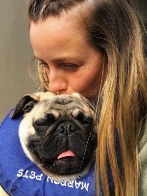 El perrito de Claudia Conserva que habla en redes sociales El perrito de Claudia Conserva que habla en redes sociales