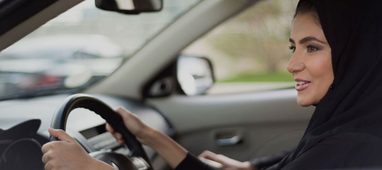 Mujeres saudíes al volante: 