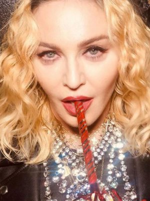 Madonna sorprendió a los asistentes de un bar en Nueva York