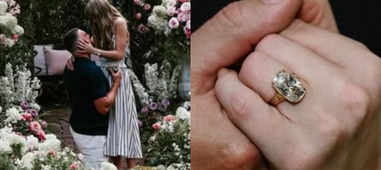 Detalles del lujoso anillo de compromiso de Taylor Swift