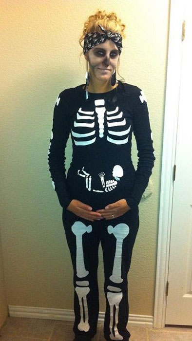 Disfraz de esqueleto