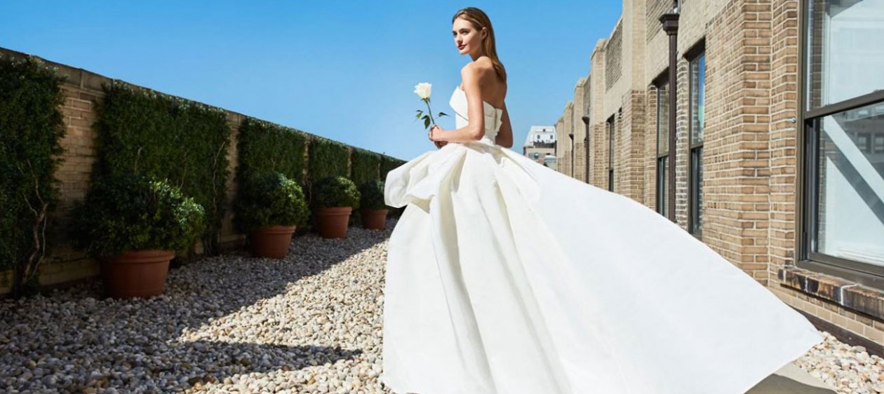 La propuesta de Carolina Herrera para las novias del próximo otoño