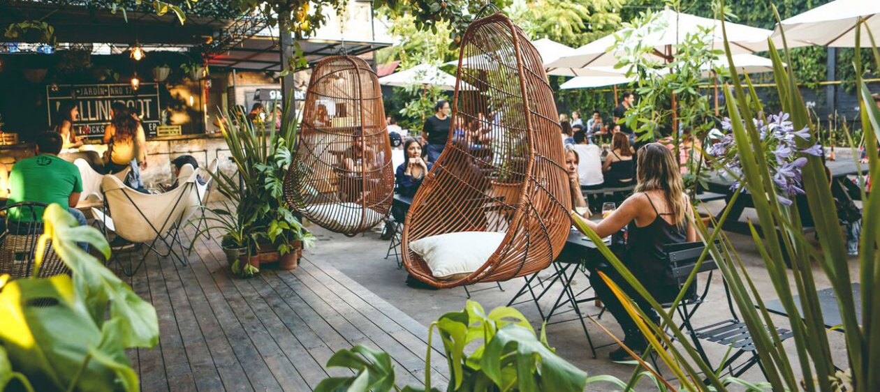 Jardín Mallinkrodt, el nuevo beer garden del barrio Bellavista