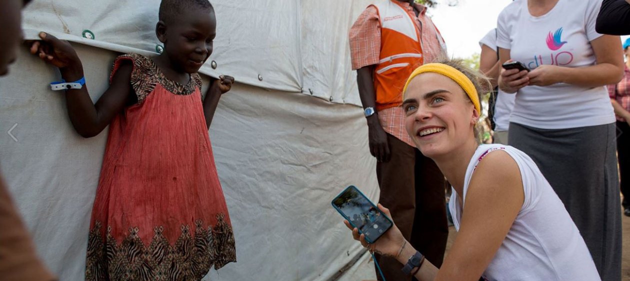 Cara Delevingne y su misión en África como embajadora Girl Up