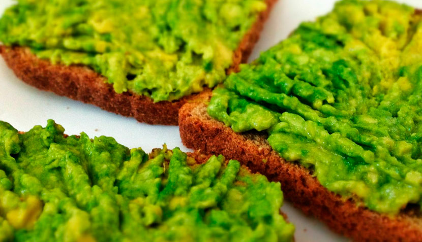 Tostadas con palta