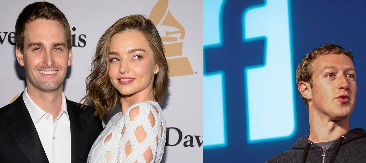 Miranda Kerr acusa a Facebook de robarle las ideas a su novio