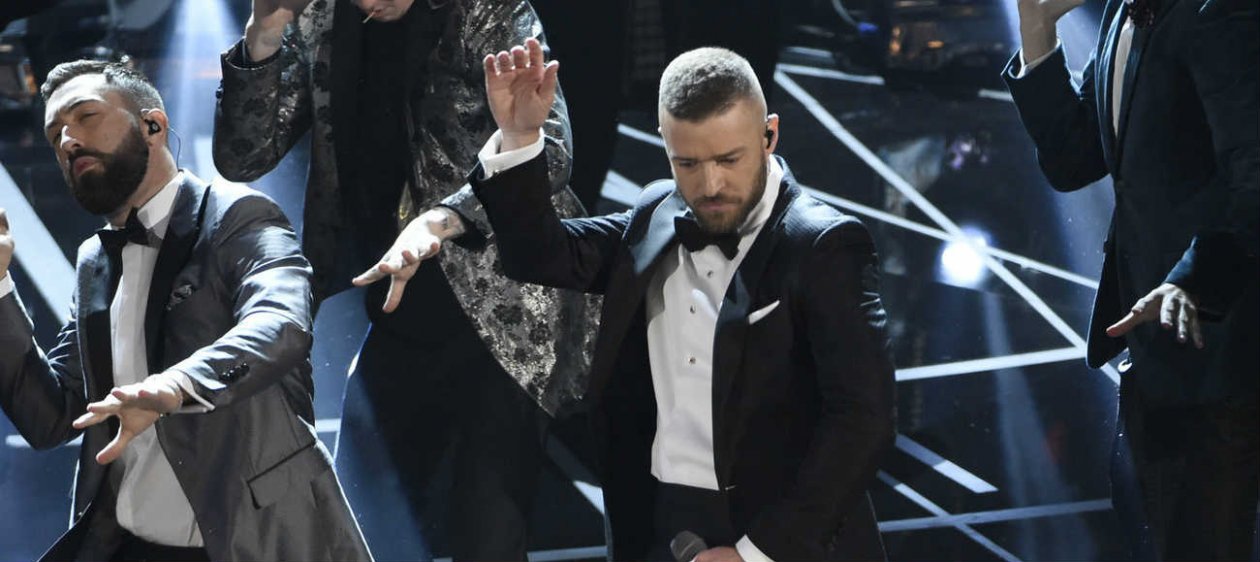 #M360enlosOscar Justin Timberlake y su divertida interrupción a Emma Stone
