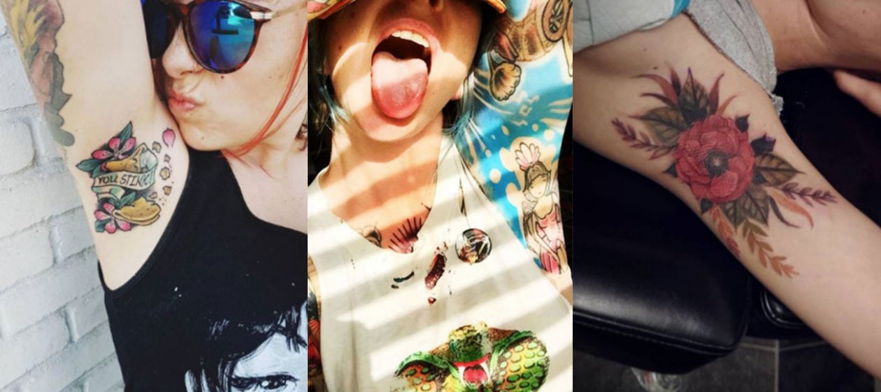 Los armpit tattoos son la nueva tendencia para decorar la piel