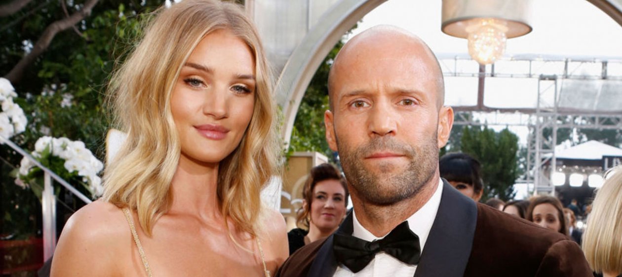 ¡Rosie Huntington y Jason Statham ya son padres!