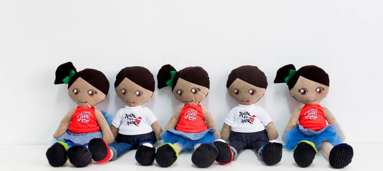 Dollversity, muñecas hechas en Chile que combaten los estereotipos de género