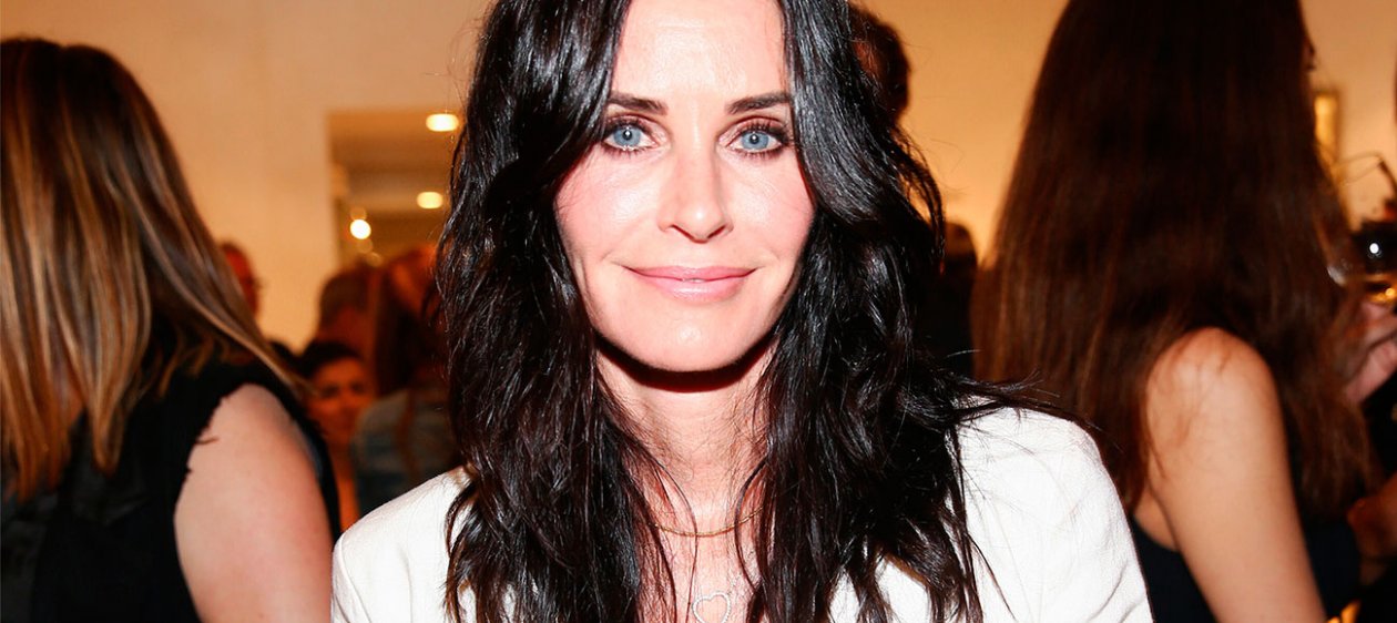 Courtney Cox se sacó el bótox de la cara y así se ve ahora