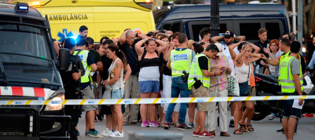 Famosos muestran su solidaridad ante el atentado en Barcelona