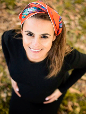 Pía Guzmán se convirtió en madre por primera vez