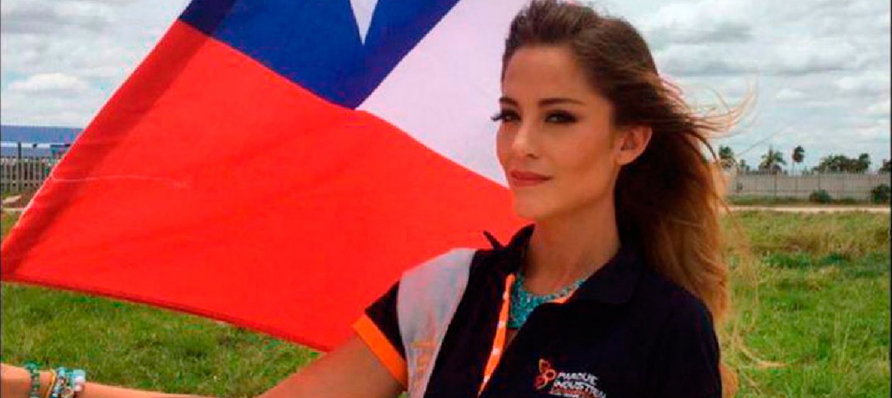 Miss Chile pide salida al mar para Bolivia en concurso de belleza