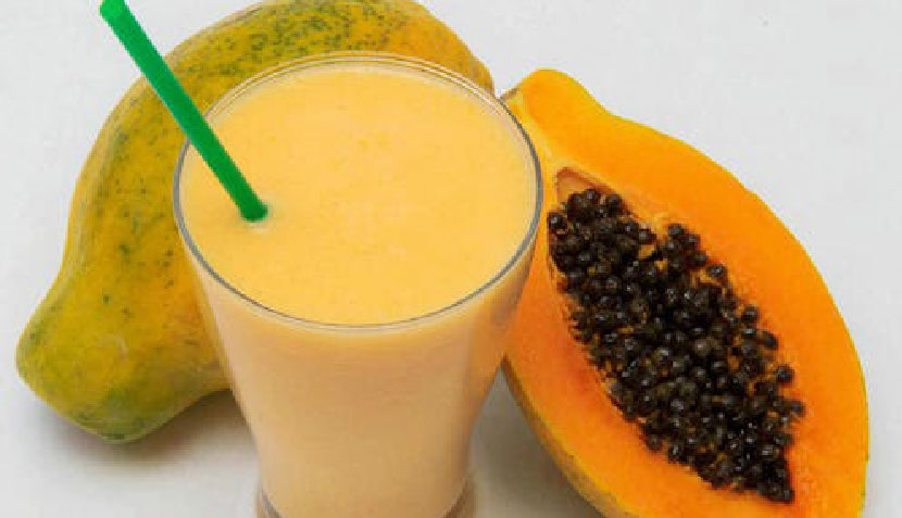 jugo de papaya