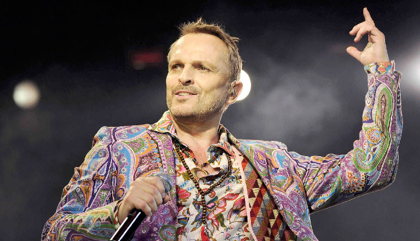 Miguel Bosé en el Festival de Viña del Mar 2013 