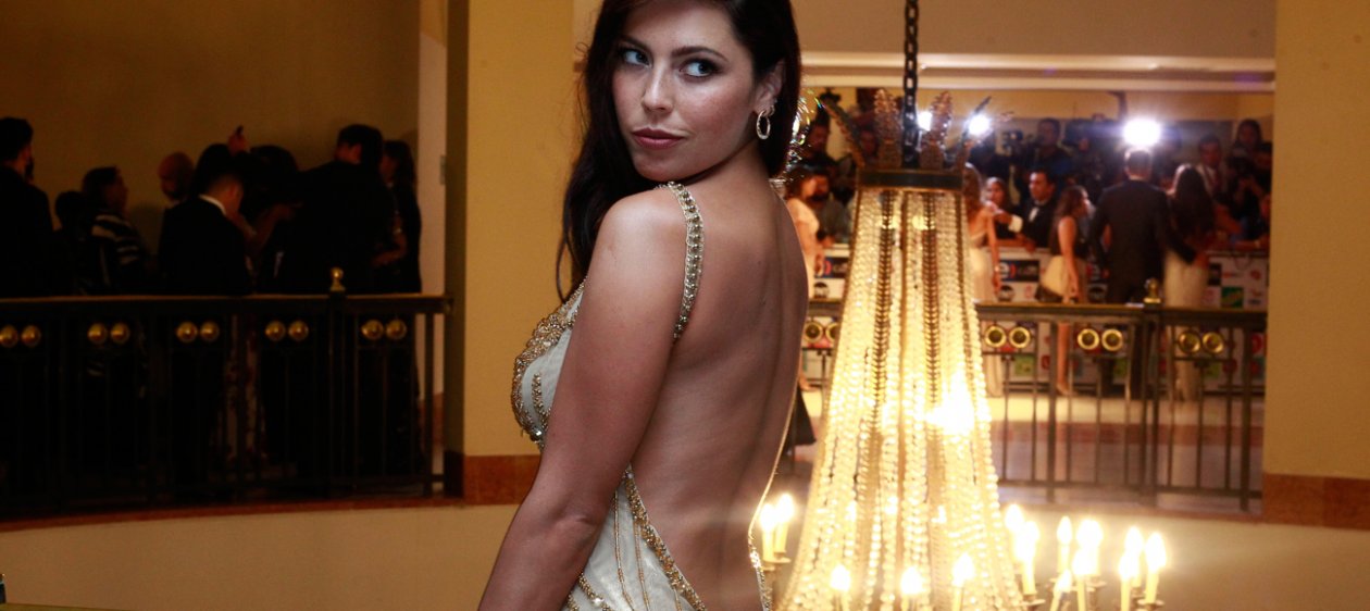 Daniela Aránguiz sorteó el vestido que utilizó en la Gala de Viña