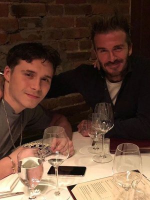 Los Beckham festejan los 19 años de Brooklyn en redes sociales