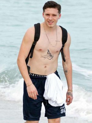 Brooklyn Beckham cambió a Chloë Grace Moretz por modelo Playboy