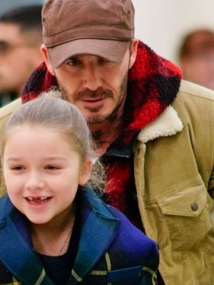 El tierno video de Harper Beckham que derritió las redes sociales