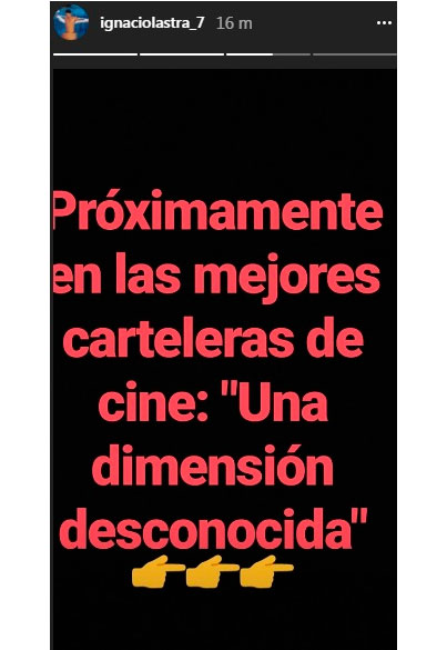 Ignacio Lastra Instagram Stories Ignacio Lastra Instagram Stories