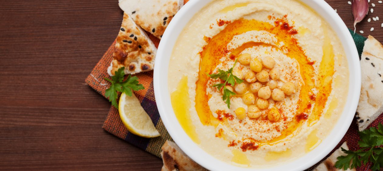 ¡Ojo! Esta es la cantidad de hummus que debes comer