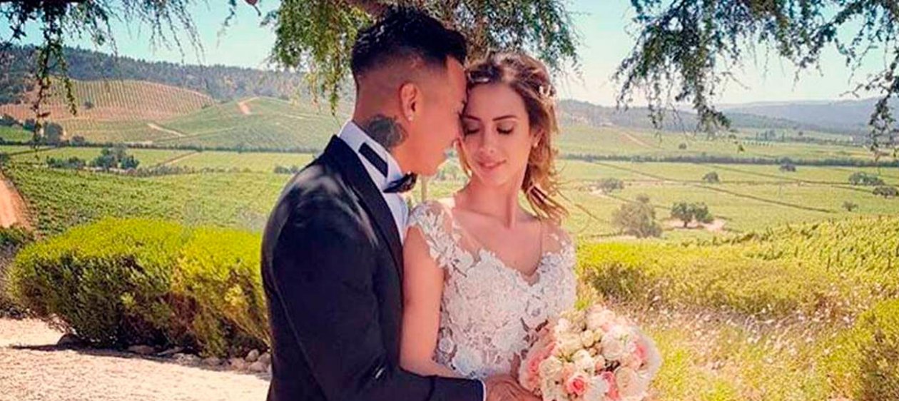 Eduardo Vargas defiende a su esposa burlándose de Maca Tondreau en Instagram