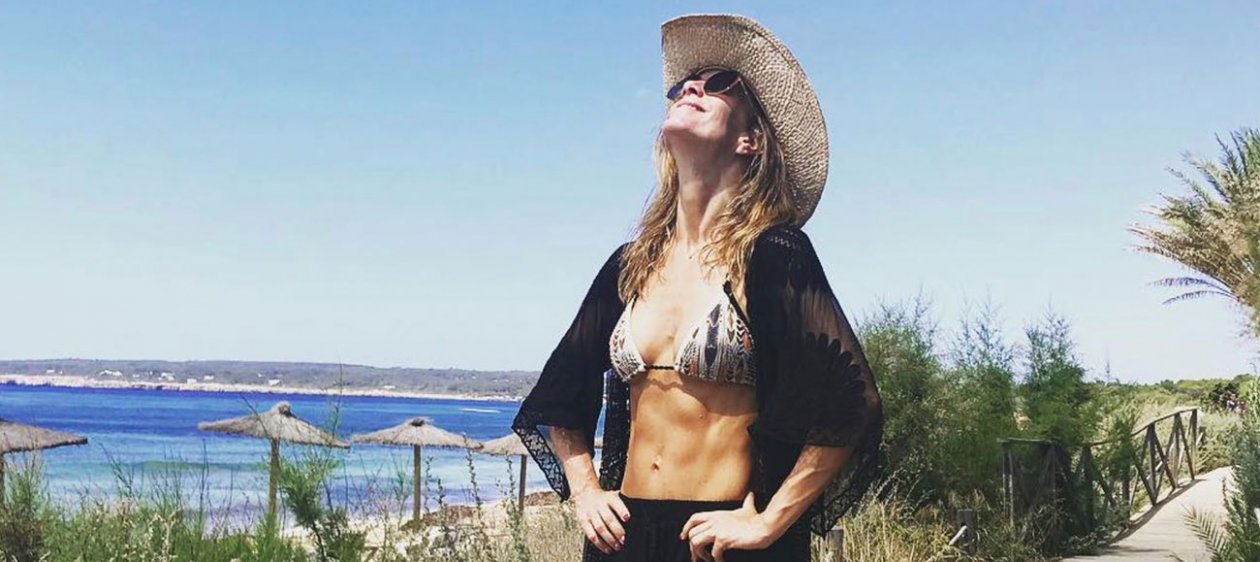 El curioso look de Diana Bolocco en sus vacaciones