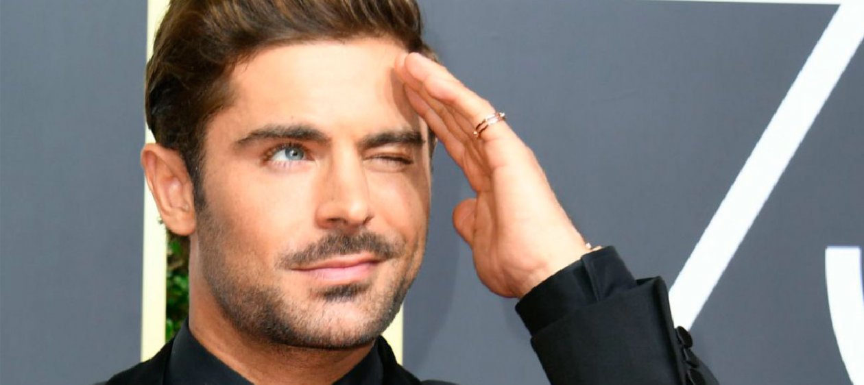 El impactante cambio de look de Zac Efron, ¡Tienes que verlo!