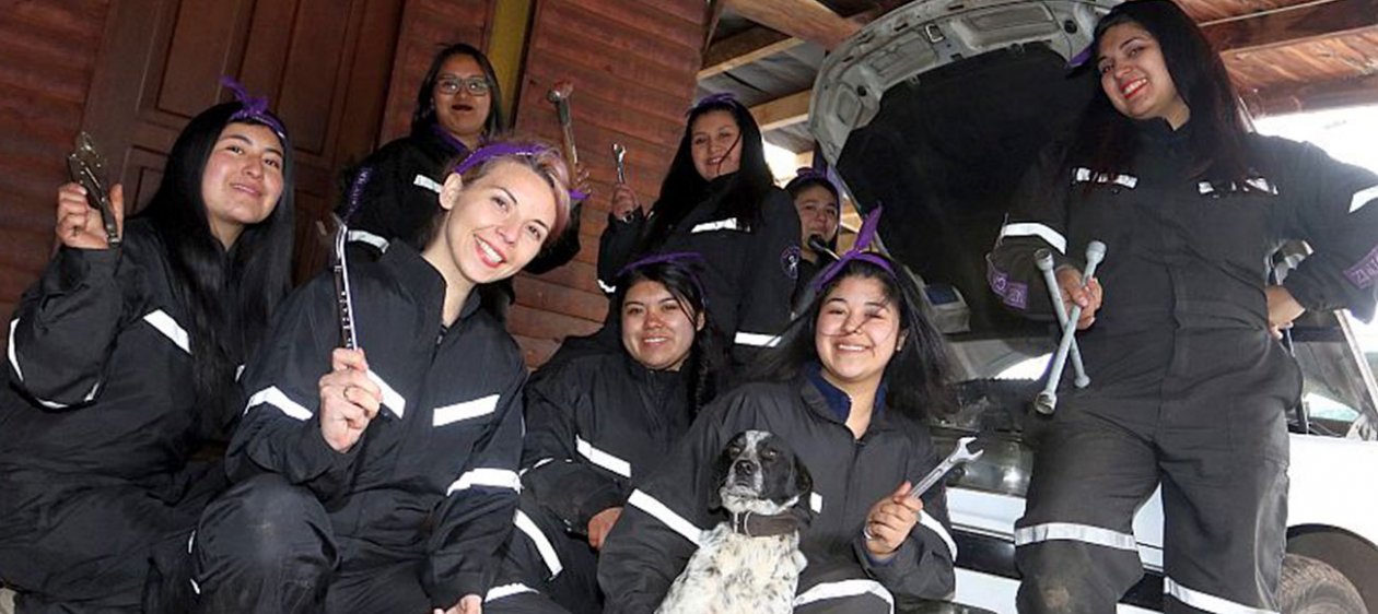 ¡Abajo los estereotipos! En Chile existe un taller mecánico 100% femenino