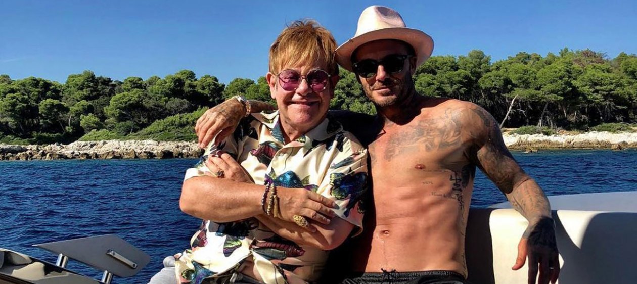 ¡Reunión de caballeros! David Beckham y Elton John celebran 25 años de amistad