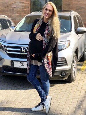 La chef Virginia Demaria tuvo a Fernanda, su cuarta hija