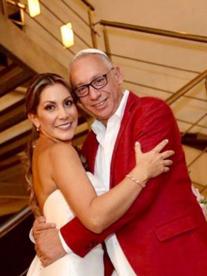 Revisa las primeras fotos del matrimonio de Mauricio Israel y Debbie Valle