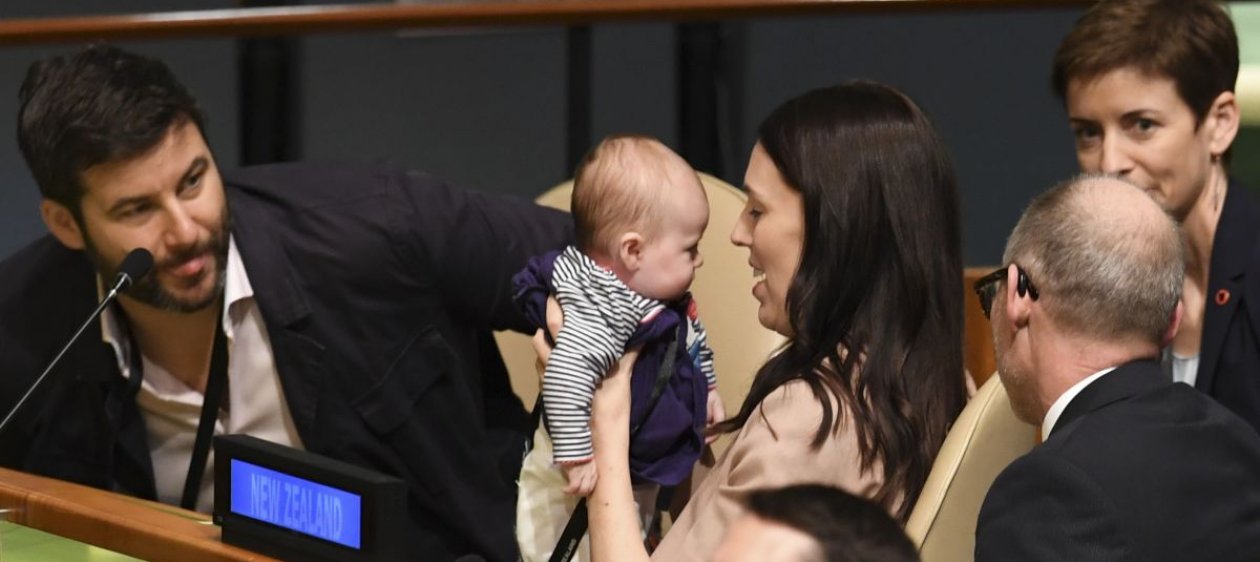 ﻿¿Por qué es tan importante que Jacinda Ardern haya llevado a su bebé a la ONU?