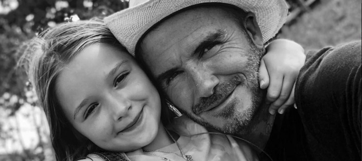 Sabemos por qué David Beckham está fascinado con su hija