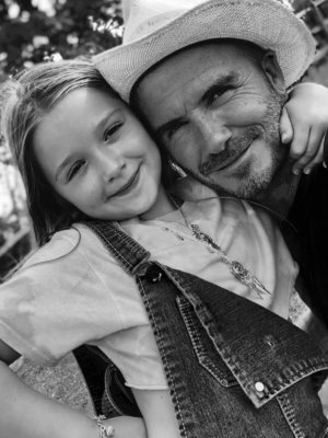 Sabemos por qué David Beckham está fascinado con su hija