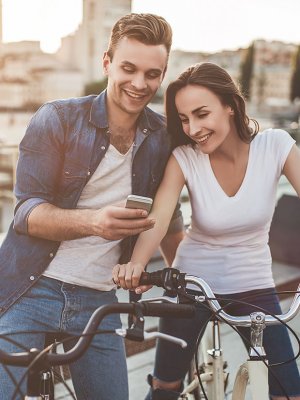 Existe una ciudad que te hace regalos por usar bicicleta
