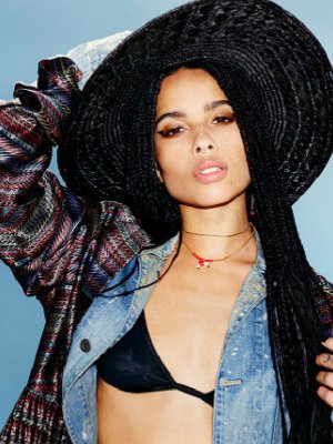 Hija de Lenny Kravitz sorprende con sensual desnudo en redes sociales