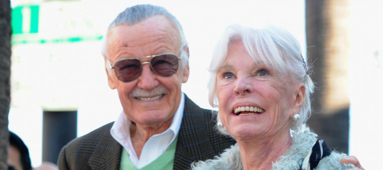 El romance de película de Stan Lee y su mujer